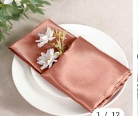 Terracotta  napkins color 