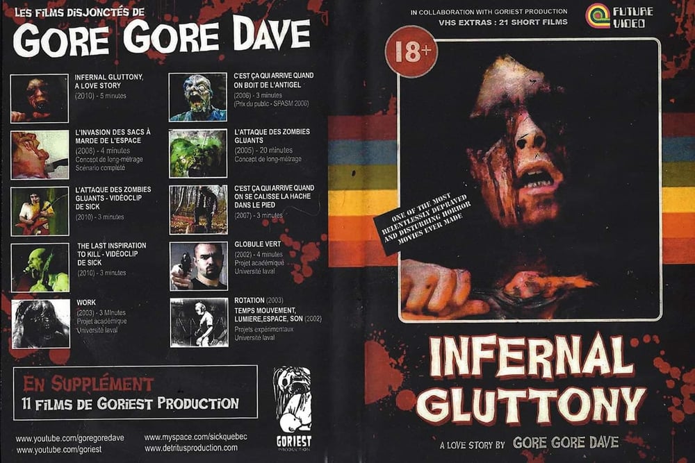 Gore Gore Dave's Short films 