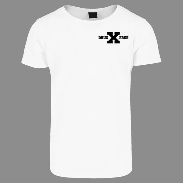 Image of "DRUG X FREE" | T-Shirt | DIY | bio | organic | sxe | XxX | drugfree | straight edge