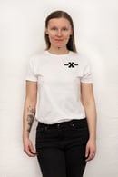 Image 2 of "DRUG X FREE" | T-Shirt | DIY | bio | organic | sxe | XxX | drugfree | straight edge