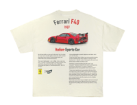 Classic Collection Ferrari F40 Graphic TEE