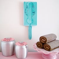 Image 1 of Aqua Rotary Phone plaque