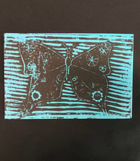 Image 2 of BICAS Butterfly Block Print