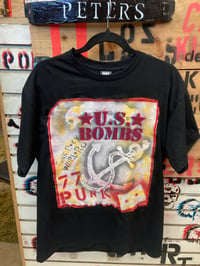 Image 2 of 77Cigs sz L tee shirt US Bombs 