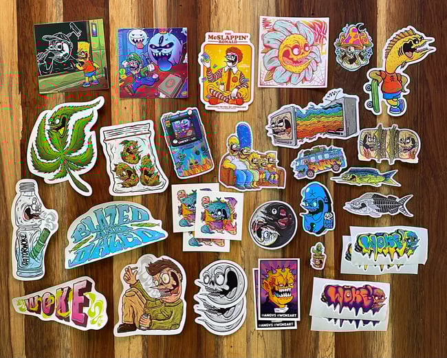 MEGA STICKER PACK!