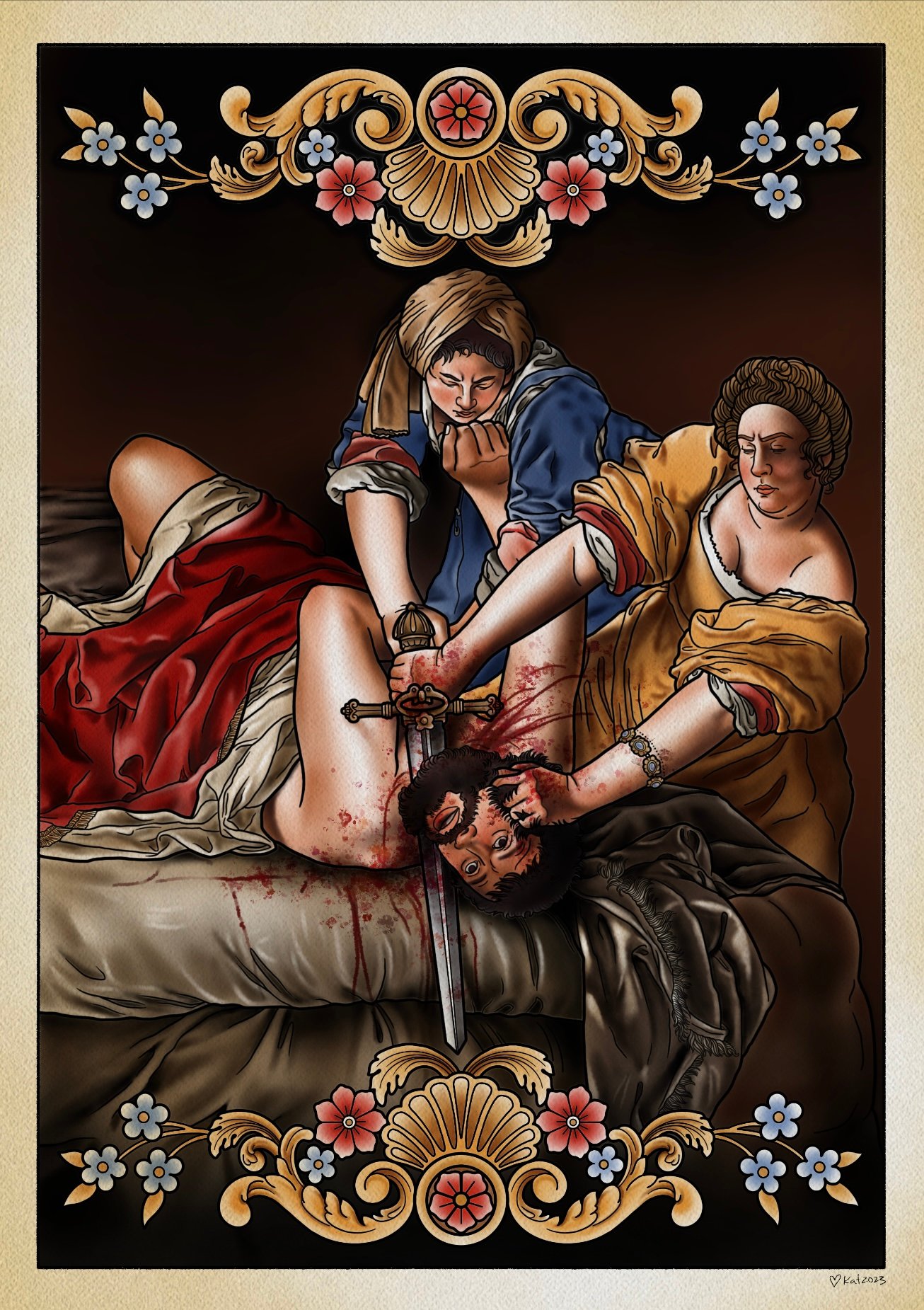 Judith slaying Holofernes 