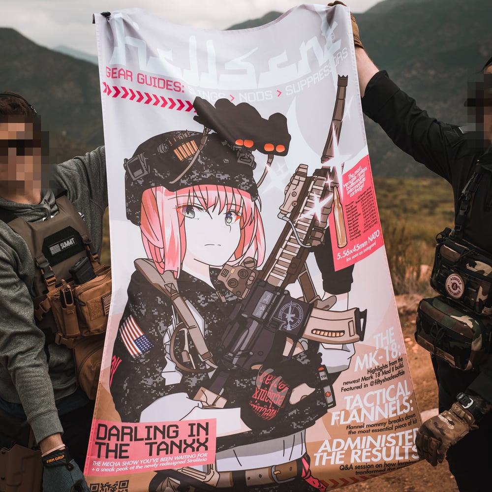 Image of Darling In The Tanks Flag