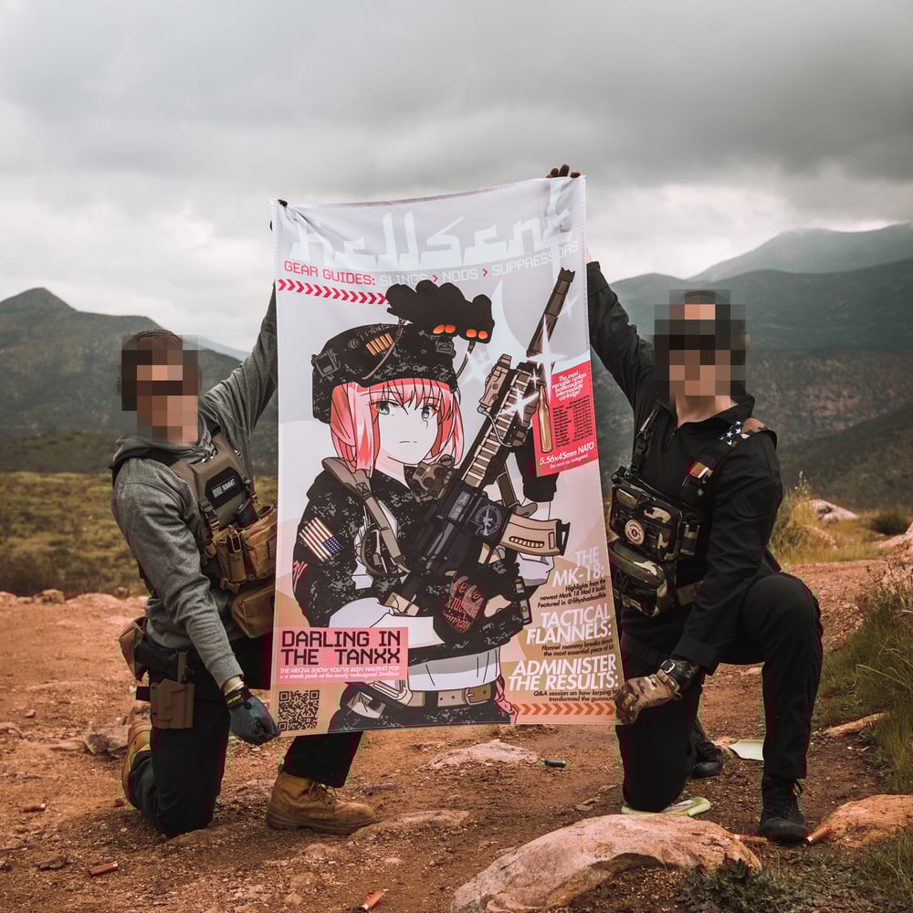 Image of Darling In The Tanks Flag