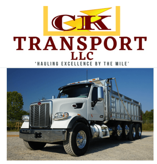 End Dump Truck (Super 14 wheel) CKTransport Hauling