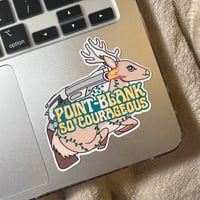 Image 2 of Point-Blank Deer - Sticker