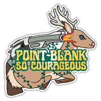 Image 1 of Point-Blank Deer - Sticker