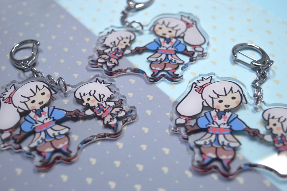 Image of Takumi and Kiragi 2.5" Charm PREORDER