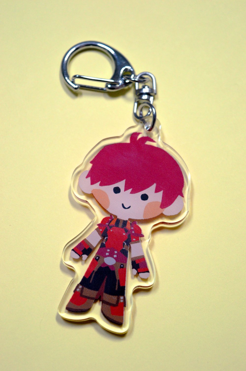 Image of Lukas Fire Emblem 2.25" Charm PREORDER