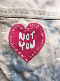 Not You Sew-On Patch