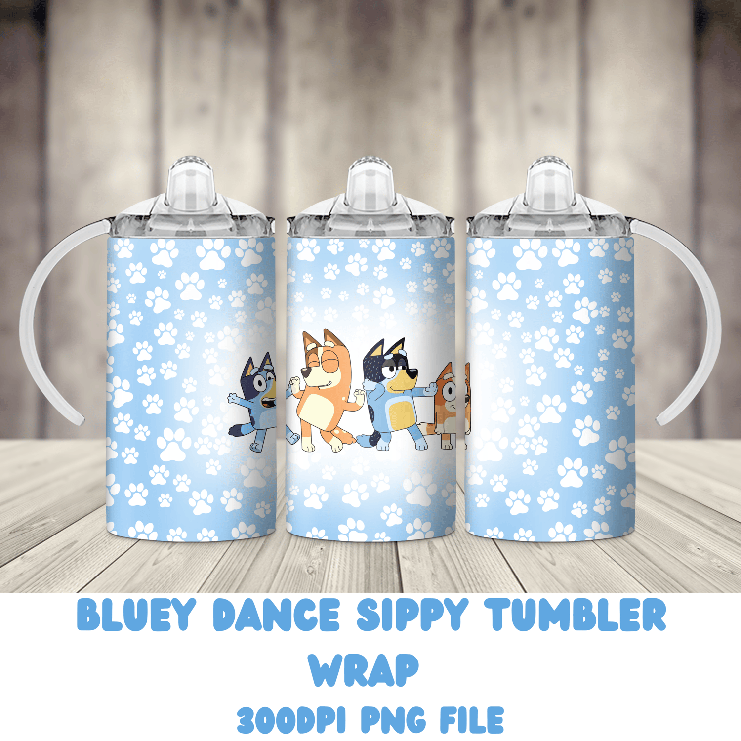 Bluey Tumbler Wrap