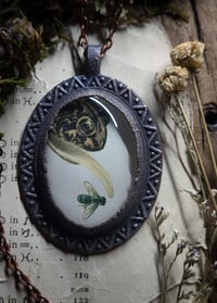 Image 1 of Frog and Fly Pendant