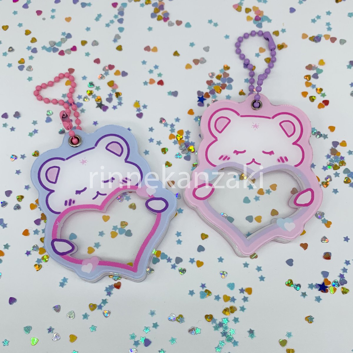 Image of Original Photo Frame Charms - Love You Beary Much