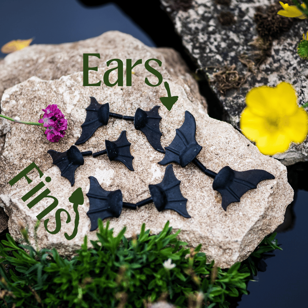 Dragon Fins and Ears | Darkside Crochet