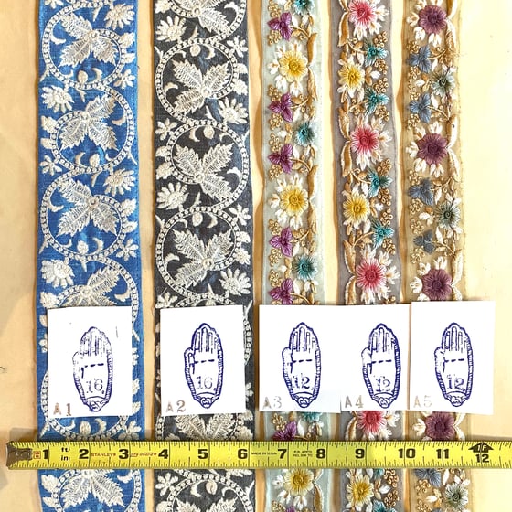 Image of Silk Embroidered RIbbon Page 7