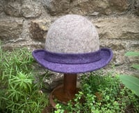 Image 1 of Tarras Tweed Hat (purple)
