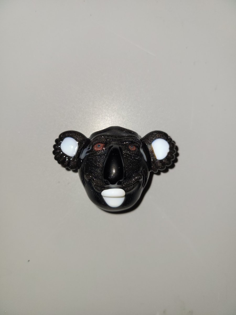 Image of Steelwool Koala Head Pendant 