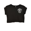 Image 1 of "STRAIGHT EDGE FEMINIST" | Crop Top | DIY | bio | organic | sxe | XxX | drugfree | straight edge