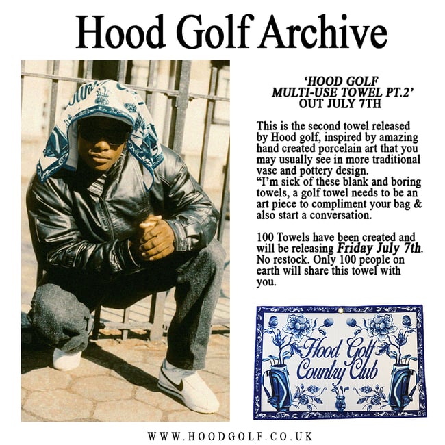 'Tee Time' Multi-Use Towel