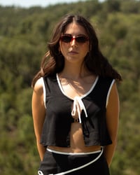 Image 1 of Sunflower vest - Black