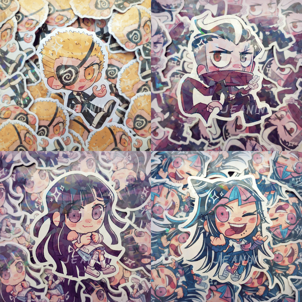 Image of hajime hinata ✨ waterproof vinyl sticker