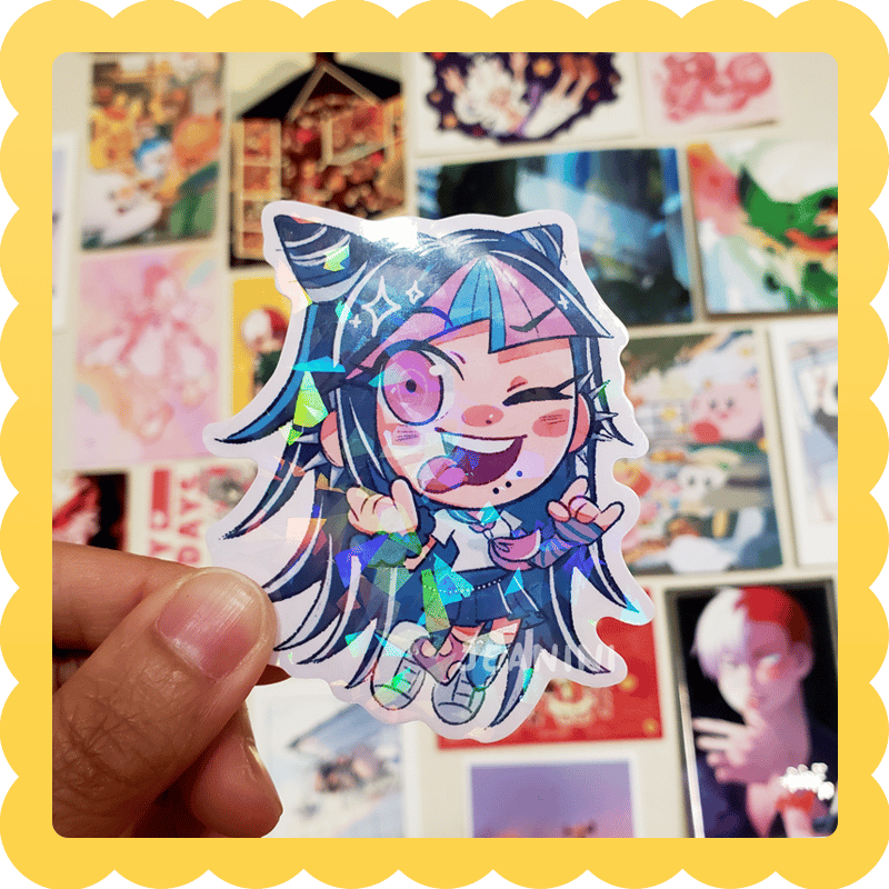 Image of ibuki mioda ✨ waterproof vinyl sticker