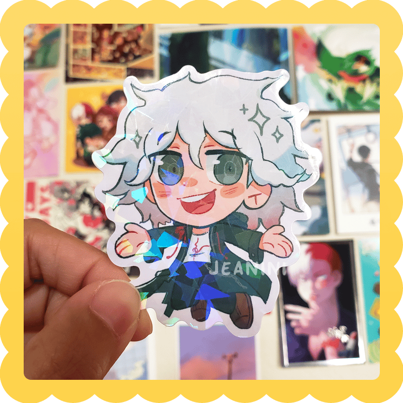 Image of nagito ✨ waterproof vinyl sticker