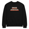 Emcee Over Rap (Plain Embroidered Logo) Black Sweatshirt