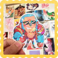 Image 1 of franky ✨ waterproof vinyl sticker