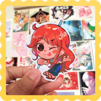 Image 1 of nami ✨ waterproof vinyl sticker