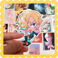 Image 1 of sanji ✨ waterproof vinyl sticker