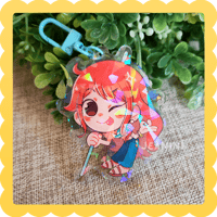 Image 1 of nami ✨ holographic acrylic charm