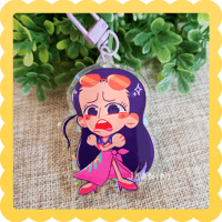 Image 2 of robin ✨ holographic acrylic charm