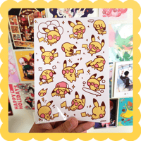 Image 1 of too many pikas ✨ waterproof vinyl sticker sheet