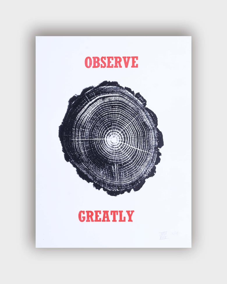 Image of OBSERVE GREATLY 