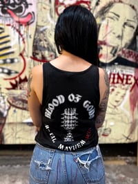 Image 2 of BOG 'Metal. Mayhem. Wine.' Tank Top