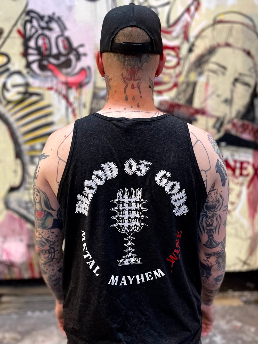 BOG 'Metal. Mayhem. Wine.' Tank Top