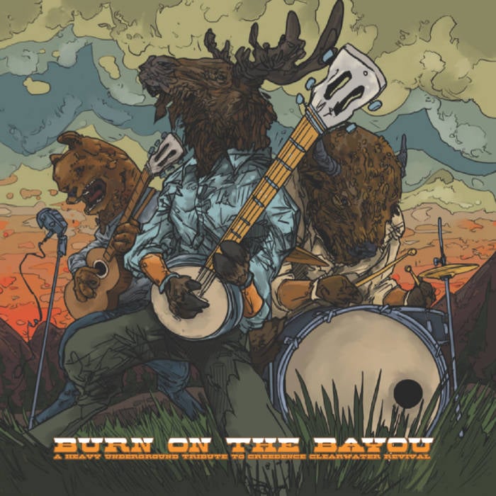Image of Burn On The Bayou - A Heavy Underground Tribute to Credence Clearwater Revival Double Disc CD
