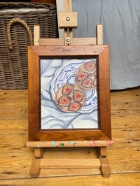 Image 3 of 'Fig bagels' print 