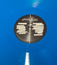 Image 2 of HUBBLE BUBBLE - "Faking" LP (Blue Vinyl)