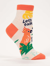 Image 3 of Let's Talk Some Shit Ankle Socks