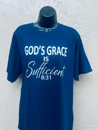 God’s Grace Navy Blue Unisex Shirt 