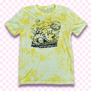 Flower Power T Shirt - Sunfaded Tie dye