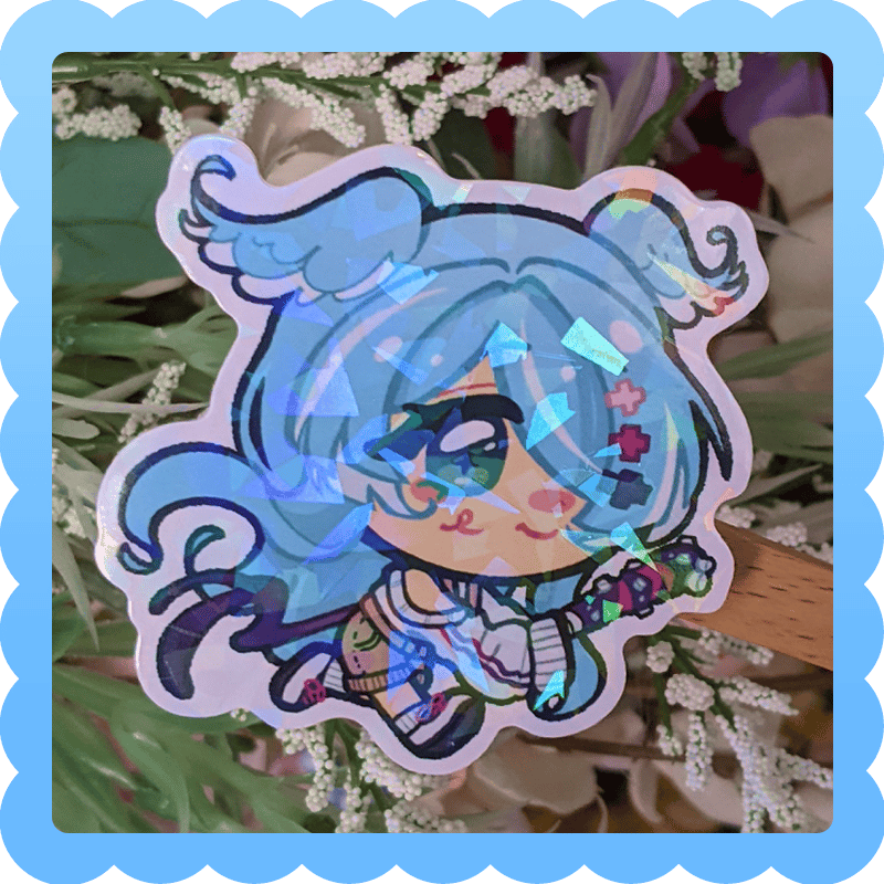 Image of elira pendora ❄️ waterproof vinyl sticker