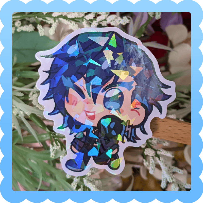 Image of yugo asuma [graduated] ❄️ waterproof vinyl sticker