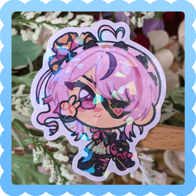 Image of maria marionette ❄️ waterproof vinyl sticker